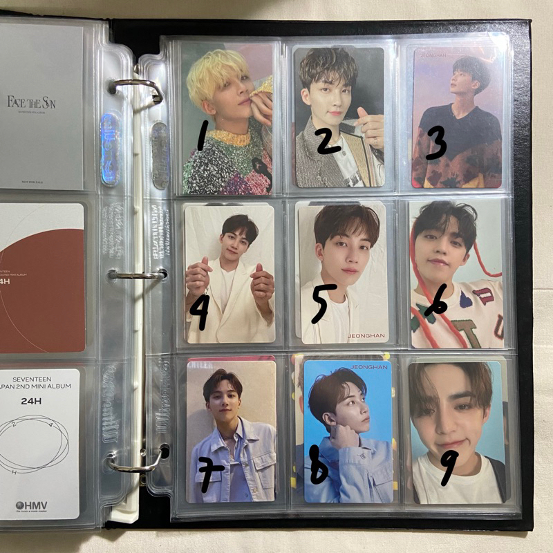 SEVENTEEN SCOUPS JEONGHAN Fallin Flower 24h Ainochikara Dream PC Photocard