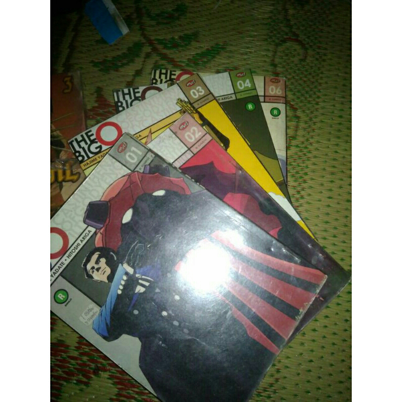 The Big O/komik m&,c:01,02,03,04,06 @ cabutan