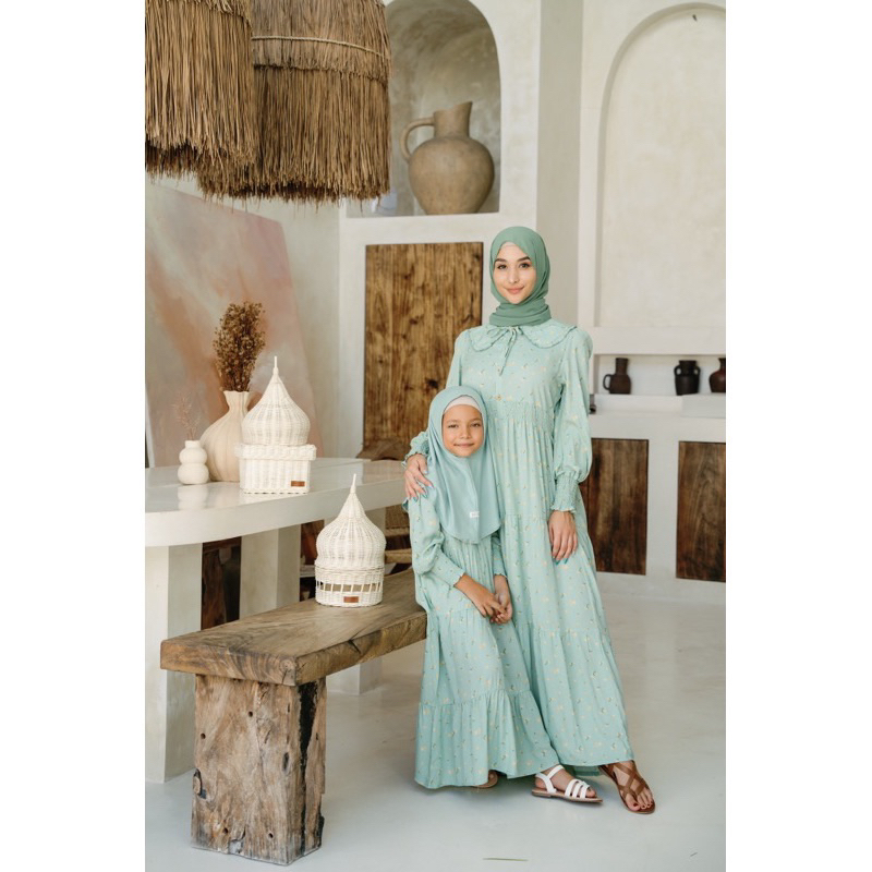 BOHOPANA | BOHO | BOHO PANNA  POLAIDN NAURA LONGDRESS | GAMIS IBU GAMIS WANITA GAMIS MAMA ANAK | RAYA COLLECTION