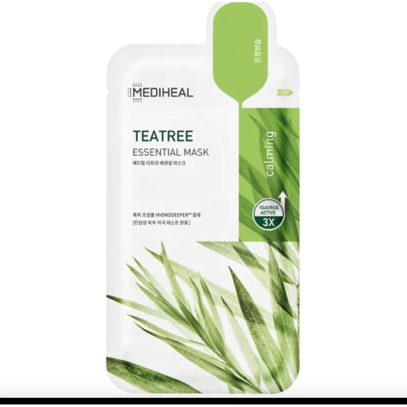 MEDIHEAL SHEET MASK TEATREE 1 box isi 10 pcs