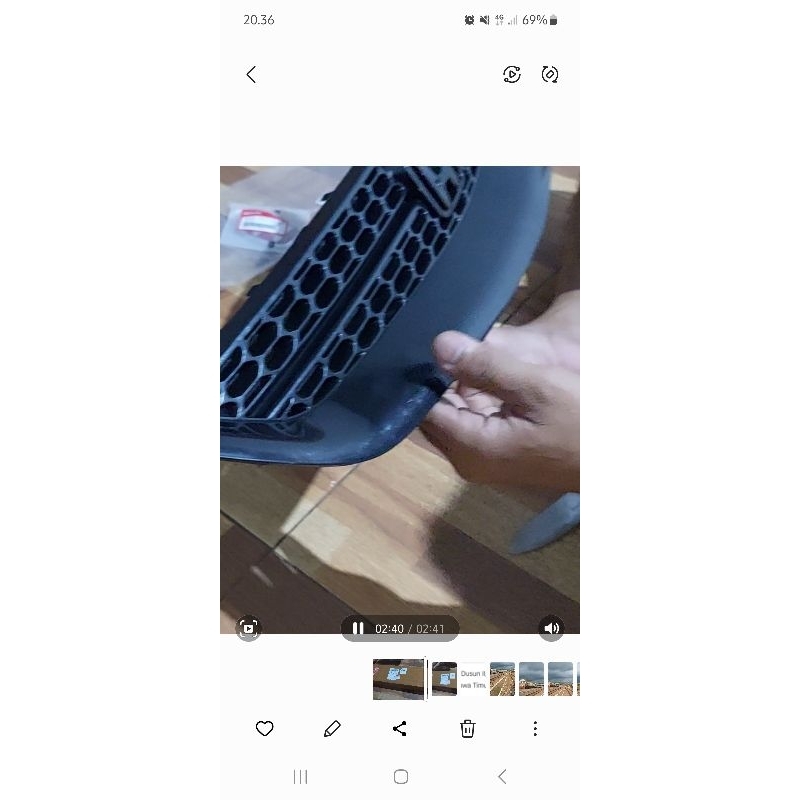 grill civic es 2001-2003