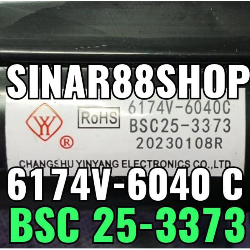 6174v-6040c 6174z-6040c bsc25-3373 FLAYBACK TV BSC 25-3373 FLAIBACK FLYBACK FLEBACK PLAYBACK PLYBACK