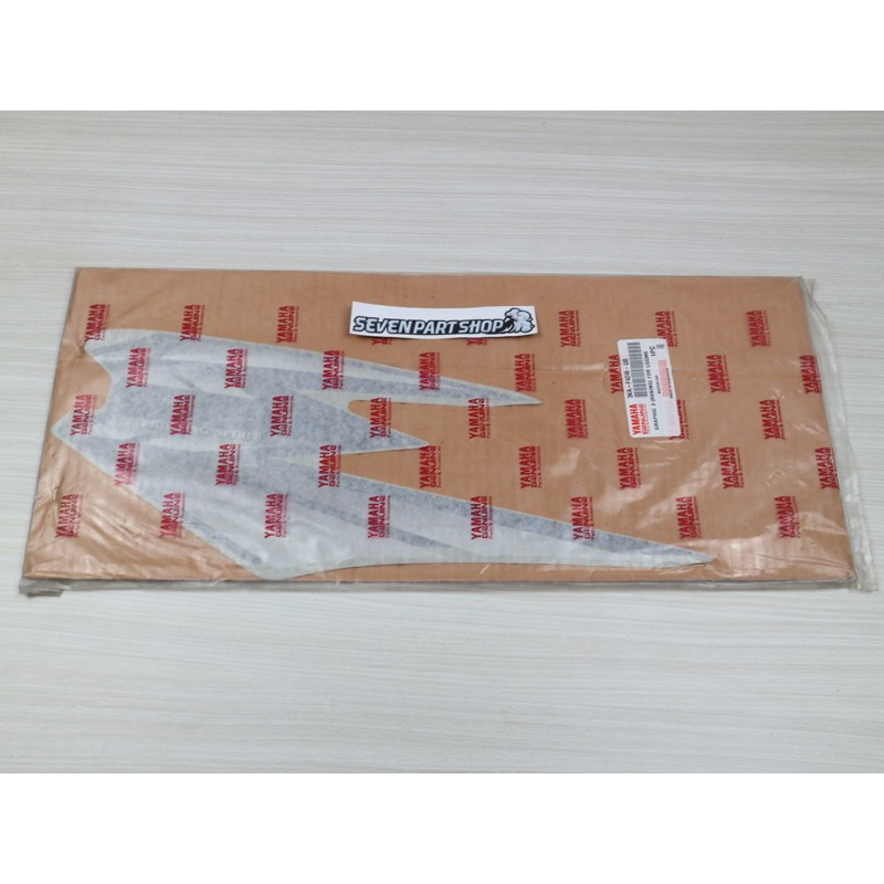 STRIPING STICKER TANGKI KIRI SILVER GOLD 2002 RX KING RXKING ORI ORIGINAL YGP 3KA-F4246-U0