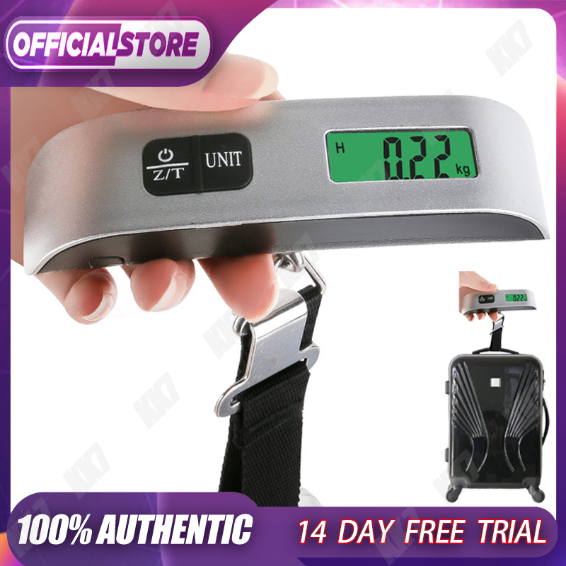 Koper Timbangan Travel Scale Electronic Luggage Scale Portable Serbaguna Koper Tas Max 50Kg