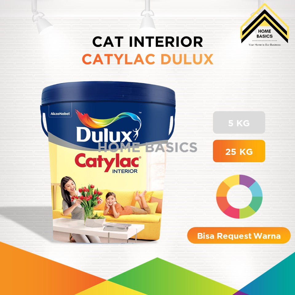 Cat Tembok Interior Catylac Dulux 25 Kg / Cat Dinding Air