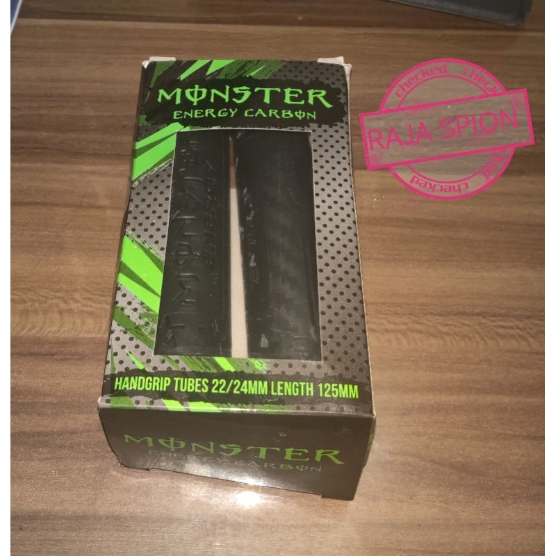 handgrip monster energy carbon/handgrip carbon monster/handgrip karet monster carbon