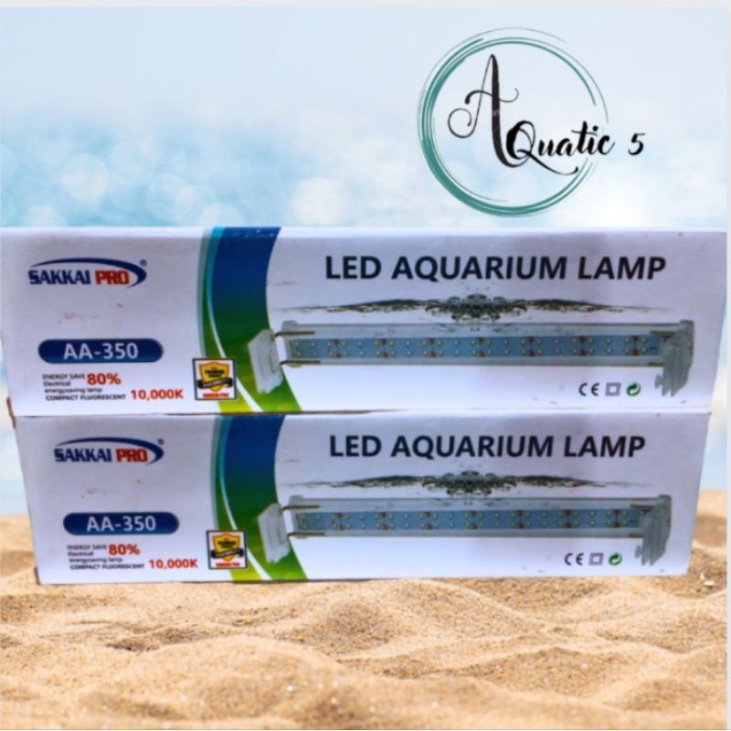 LAMPU LED AQUARIUM AQUASCAPE KRISTAL SAKKAI PRO AA 350