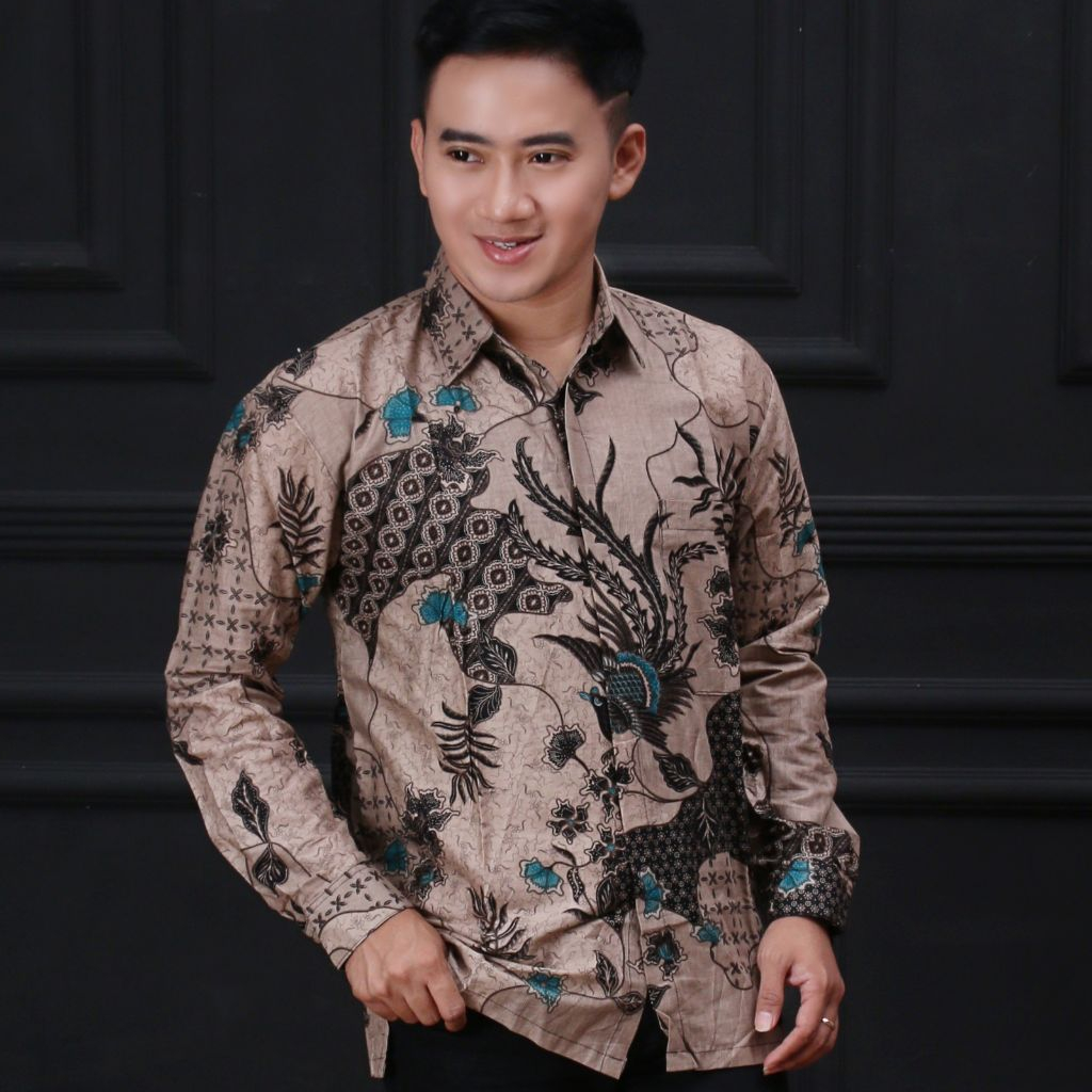 KEMEJA BATIK MODERN MOTIF GERIADI