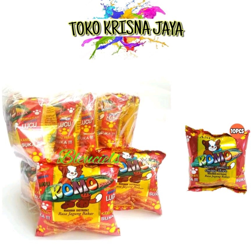 

SNACK JADUL KOMO 1 PACK ISI 10 PCS X 6 GR