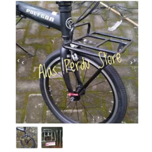 Unik FRONT RACK MINION SEPEDA LIPAT / KERANJANG SEPEDA LIPAT / RAK DEPAN SEPEDA LIPAT MINION 20 INCH Limited