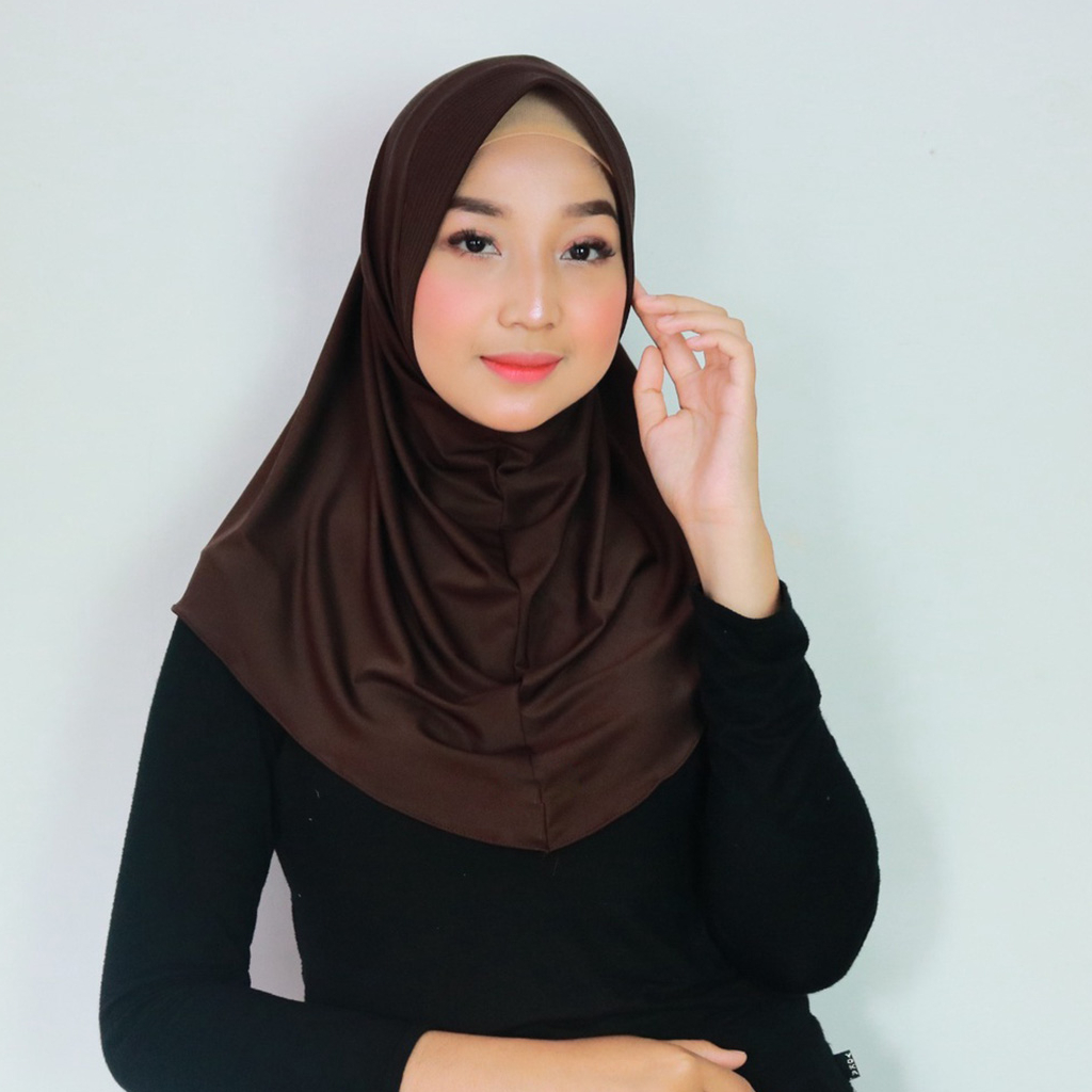 Jilbab Sekolah / Hijab Seragam / Bergo Sekolah / Jilbab Sport Sekolah