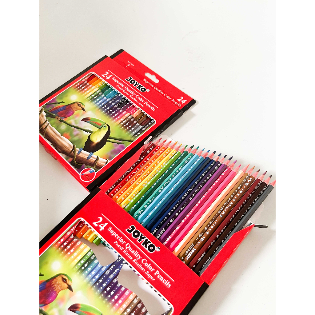 

Pensil Warna JOYKO 24 pcs