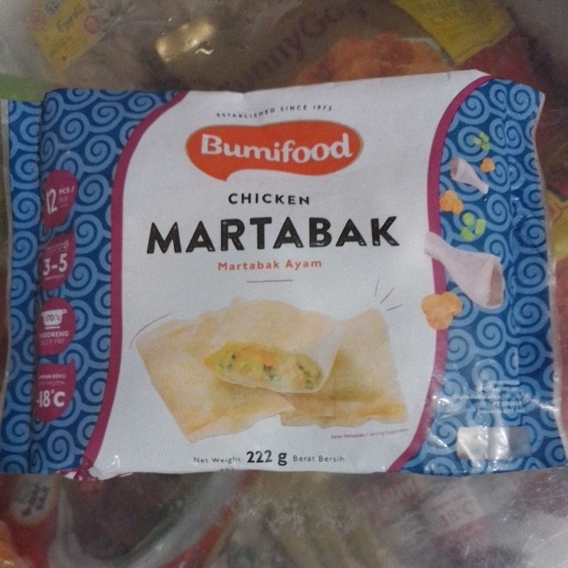 

BumiFood Martabak isi Ayam 222gr