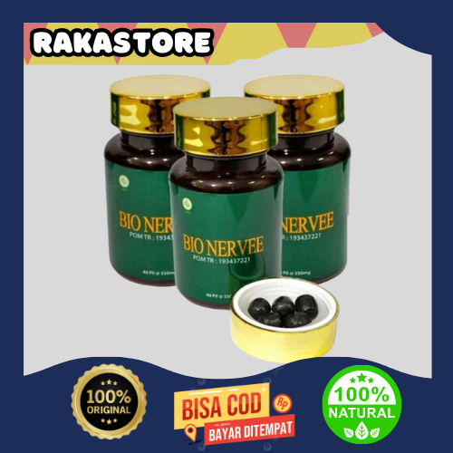 

Bio Nervee Asli Indonesia BPOM Obat Sendi dan Tulang 1 Botol