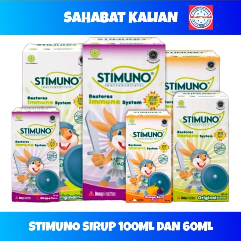 Stimuno Sirup 60ml Dan 100ml