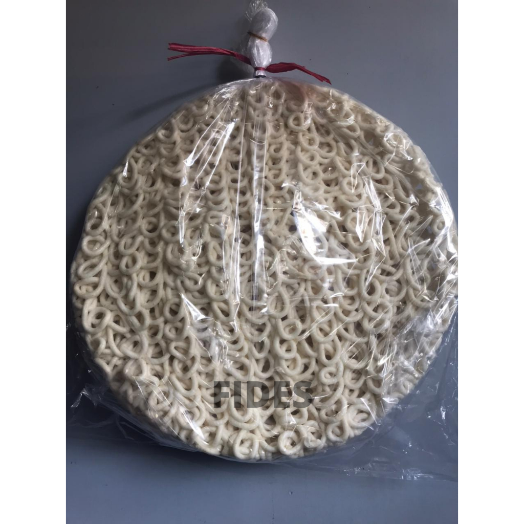 Kerupuk Keriting Bangka Ikan Tenggiri JUMBO Merk Purnama - Isi 2 Pcs