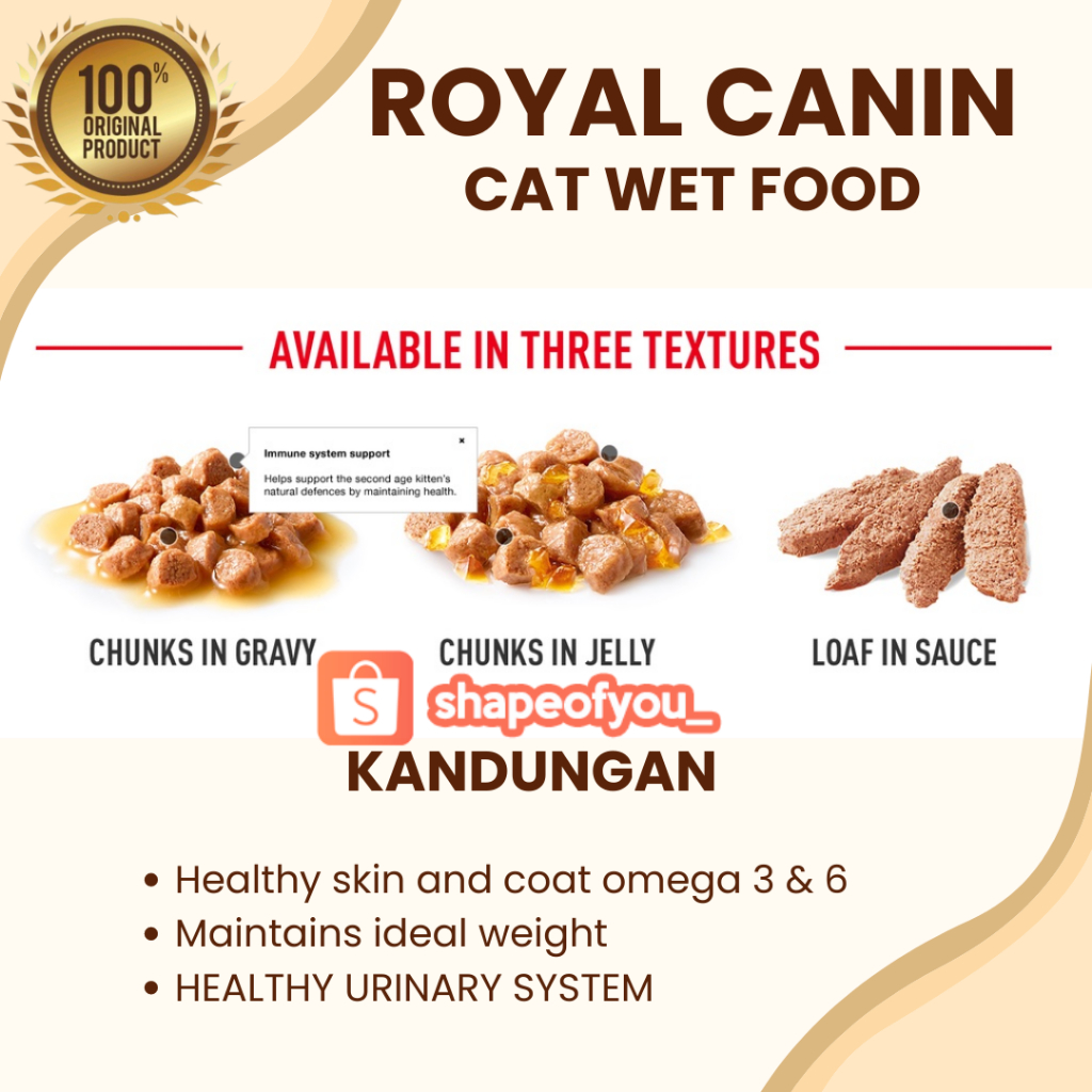 Royal Canin Pouch All varian Wet Cat Food Adult Mother Kitten Makanan Kucing Basah RoyalCanin RC saset