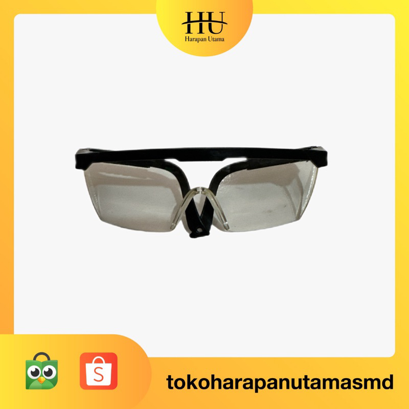 Kaca Mata Safety Bening