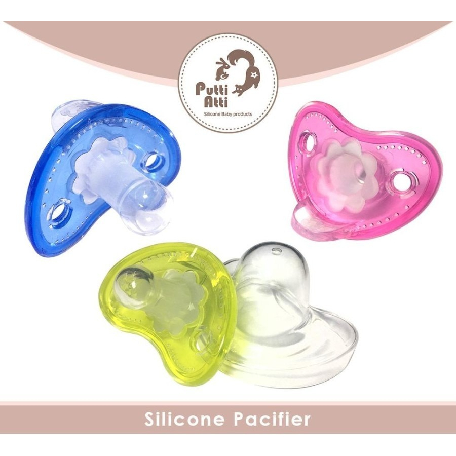 PUTTI ATTI SILICONE PACIFIER SINGLE PACKAGE