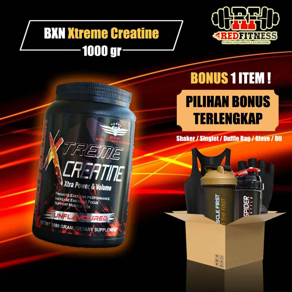 BXN Xtreme Creatine 1000 gr (1 Kg) / Extreme Creatine Monohydrate Powder 1000gr