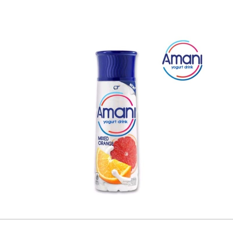 

AMANI YOGURT DRINK MIX ORANGE SUSU FERMENTASI 250 ML