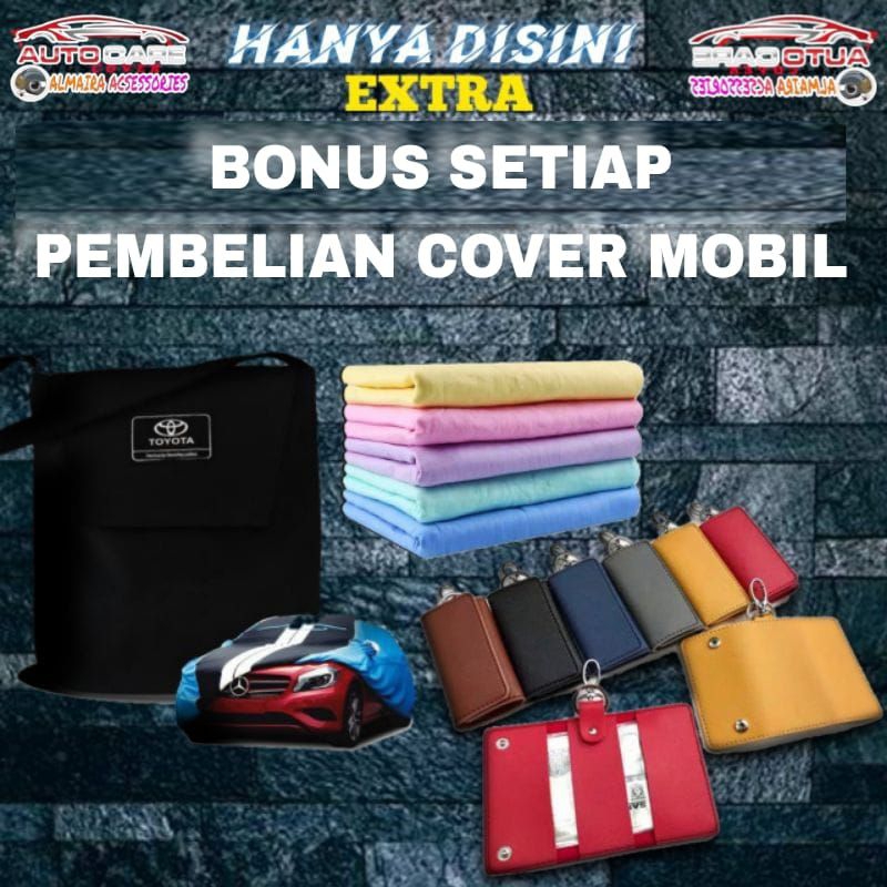 COVER MOBIL/SARUNG MOBIL AVANZA,RUSH,ERTIGA,XPANDER,LGX,CRV,INNOVA,SIGRA,MOBILIO,HRV,BRV,CALYA,,DLL