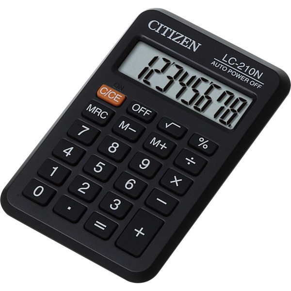 

Citizen Calculator Lc 210 N