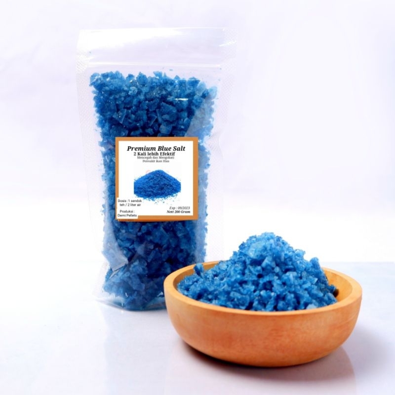 Garam Biru untuk Mencegah sekaligus mengobati penyakit ikan hias PREMIUM BLUE SALT