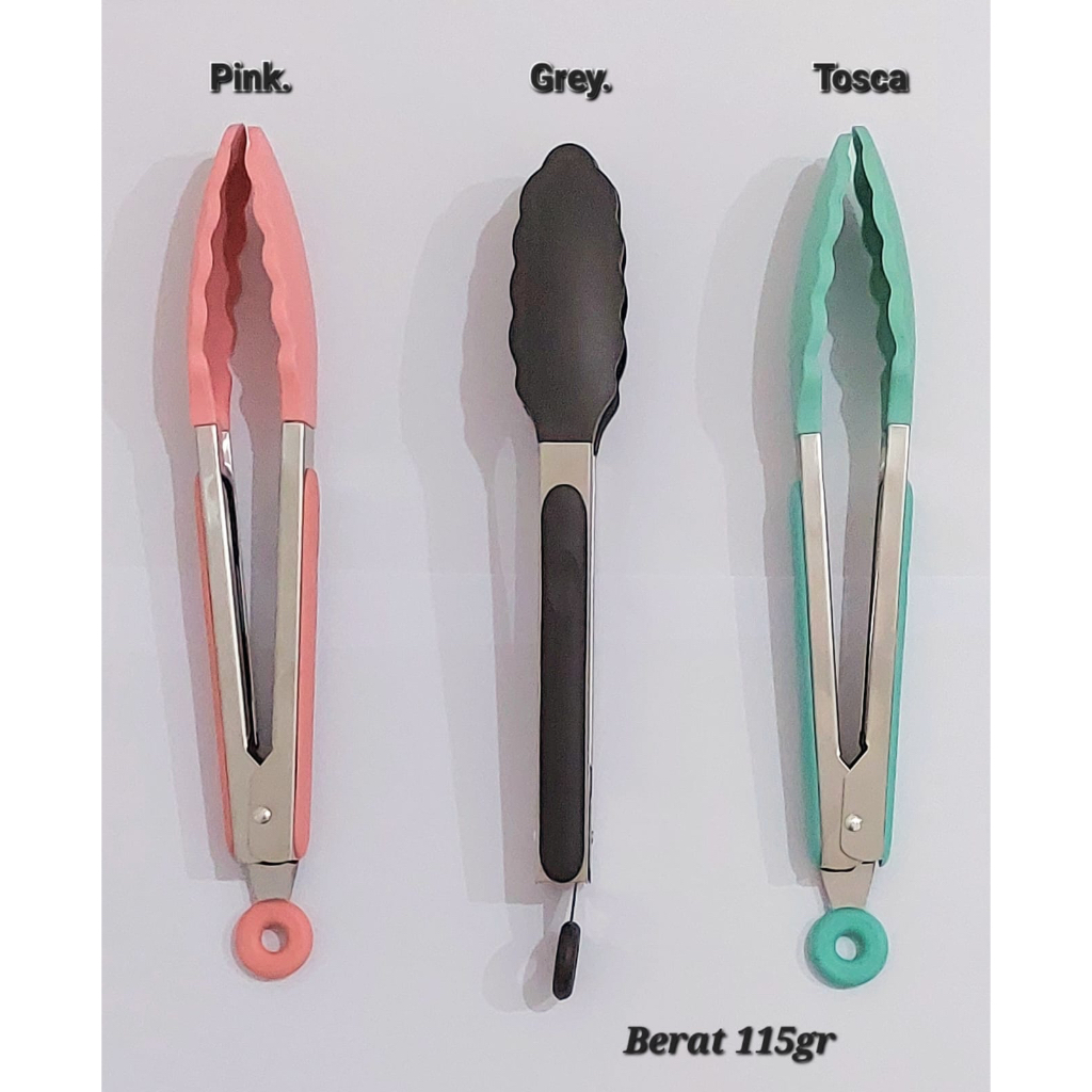 Capitan Makanan Silicone Premium Japit Silikon Kuat Panas Pastel Japit Gorengan