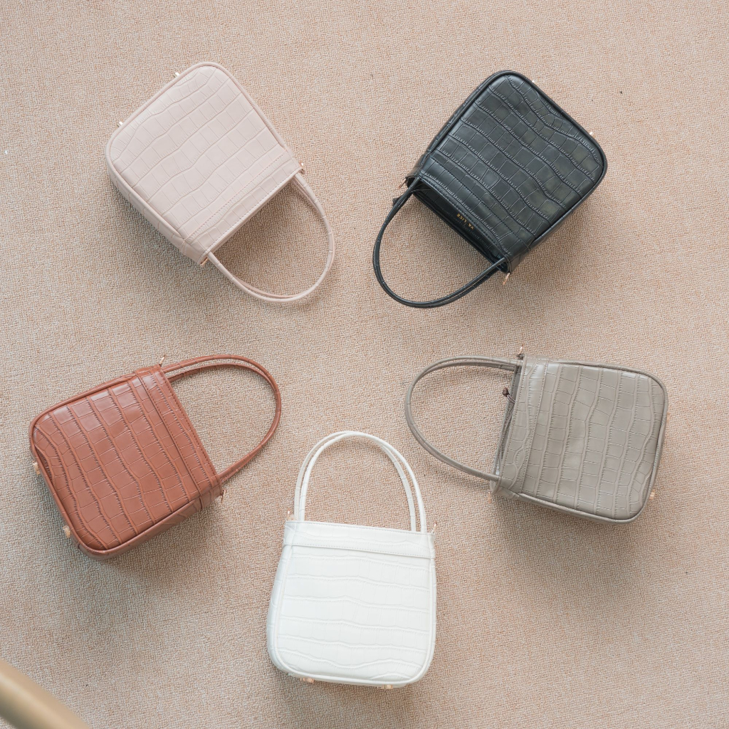 Vallice - Mini Croco Valencia Bag