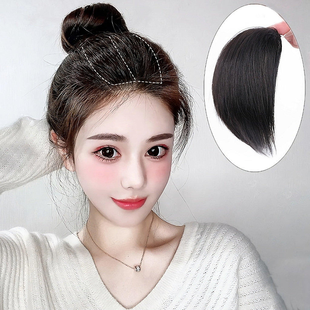 HAIR CLIP / PONI CLIP ON RAMBUT PALSU WANITA / RAMBUT SAMPING / HAIR VOLUMER