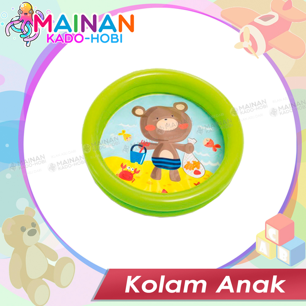 SWIMMING POOL KOLAM RENANG KARET ANAK KARAKTER ANIMAL