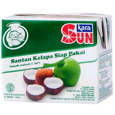 

Sun Kara Santan Kelapa 200 ml