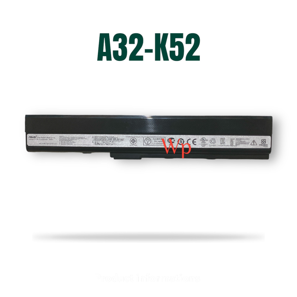 Baterai asus Original A31-B53 A32-K52 A42-K52 A31-K52 A41-K52 K52L681 Laptop Baterai Asus