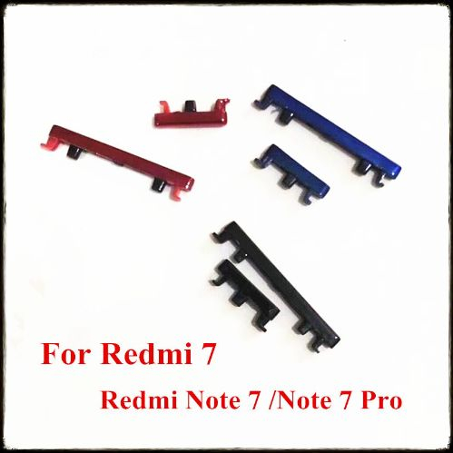 Tombol Power On Off Dan Volume Xiaomi Redmi Note 7 Note7 / Tombol Pernik Luar Redmi Note 7