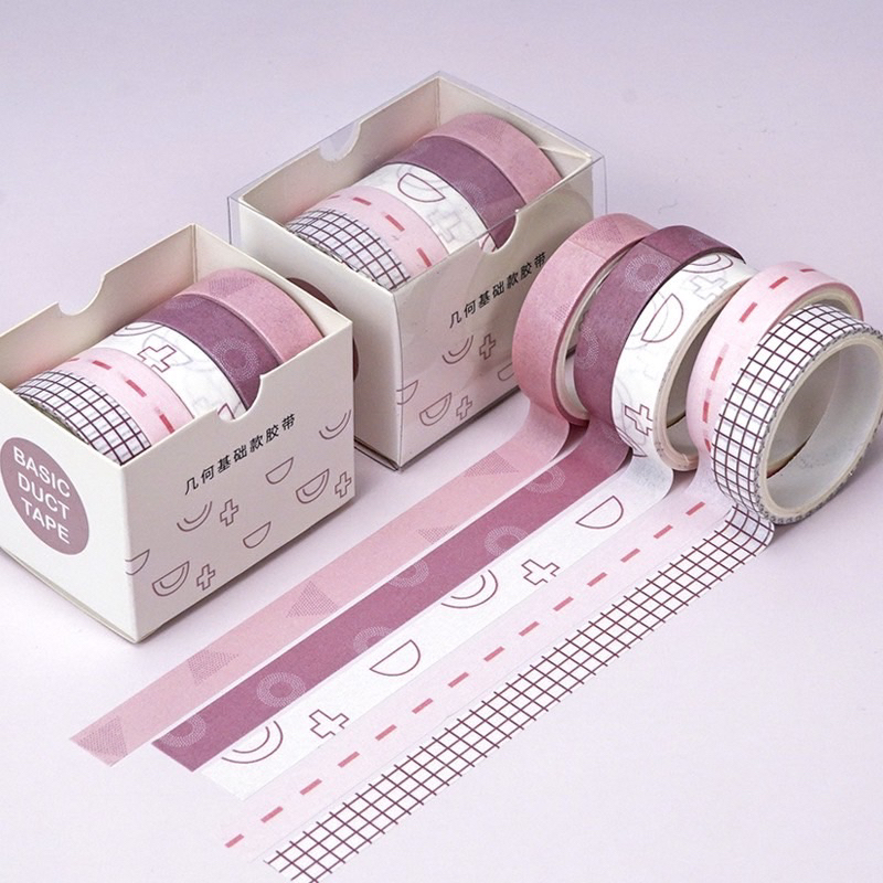 (READY) 5 ROLL/SET WASHI TAPE BERRY | masking tape bujo bullet journal journaling postcard scrapbook