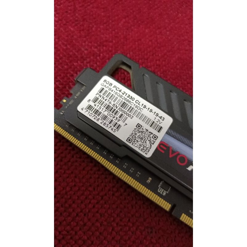 RAM DDR4 MERK GEIL EVO POTENZA 2X8 16GB