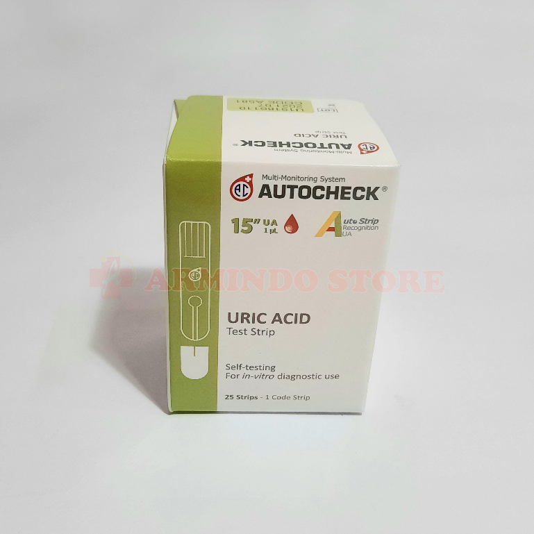 Strip Autocheck GCU | Strip Gula | Strip Kolesterol | Strip Asam Urat