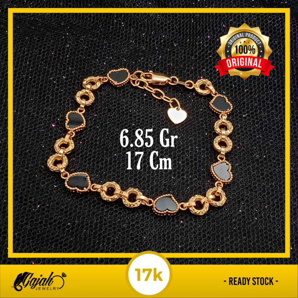 Gelang Emas 17K - 6.85 Gr Kadar 750 - 4821