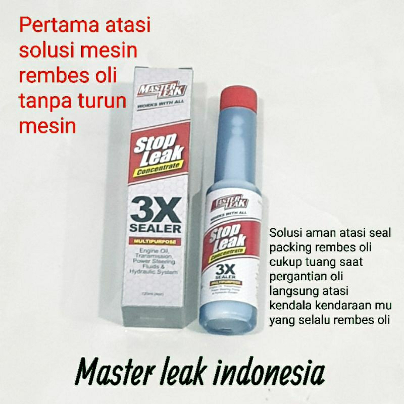 MASTER LEAK OLI REMBES SEAL BOCOR MESIN MOBIL TRUK MESIN ENGINE SEAL PAKING BOCOR OLI BERKURANG