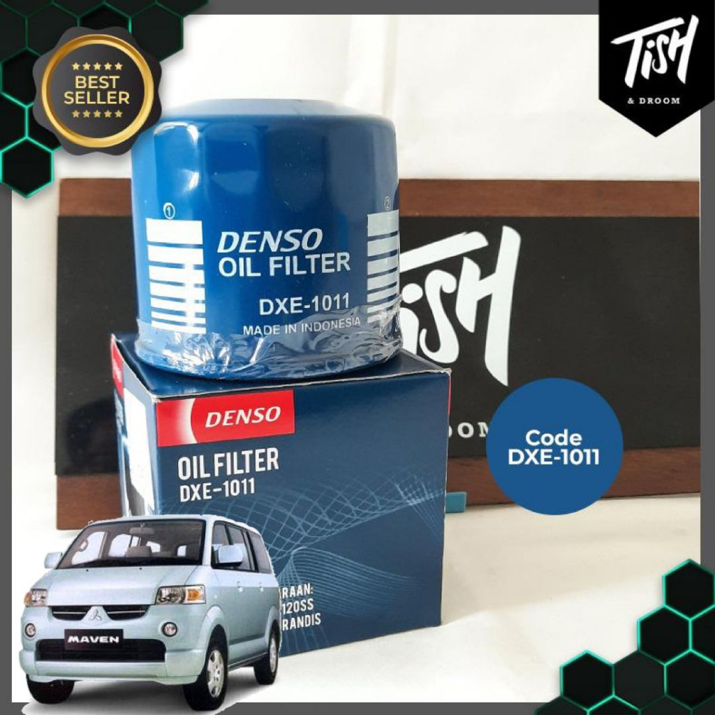Denso DXE 1011 Oil Filter Mitsubishi Maven Filter Oli Mobil