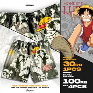 KHUSUS GROSIR Celana Pendek Boxser katun grosir murah Kolor anime cotton cvc special edition one piece