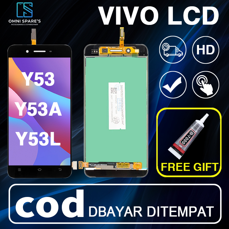 【ORIGINAL】LCD VIVO Y53/Y53A/Y53L Fullset Original Touchscreen Layar hp Sentuh Versi Tinggi