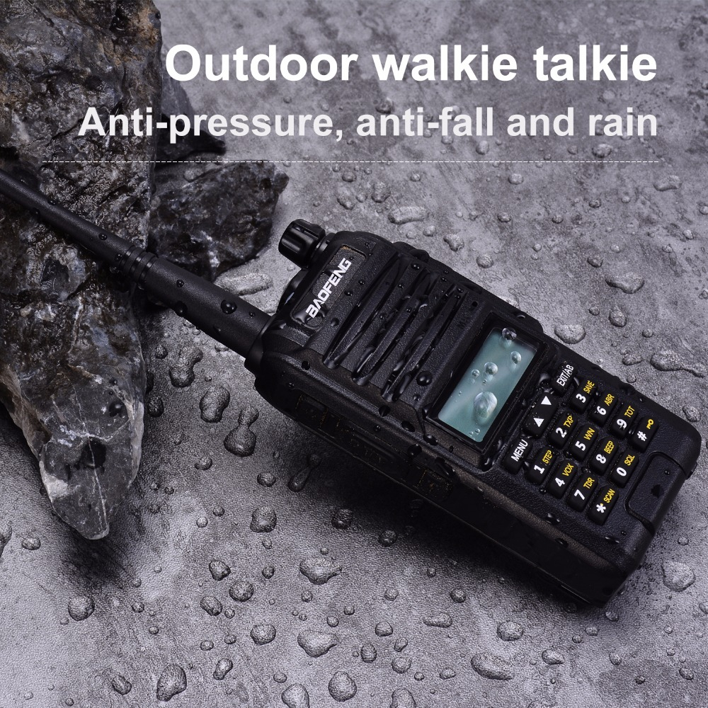 【Termurah】Ori HT A58S Waterproof Tri-Band WalkieTalkie 8W 2800mah Handy Talky cocok buat hiking nyinom wedding organiser