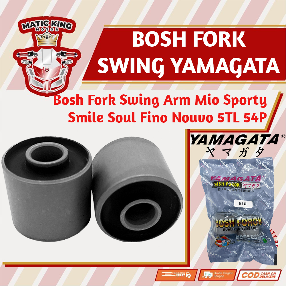 Bosh karet arm sasis fork Yamaha Mio Sporty Smile soul J Fino X Ride GT Nouvo 110 115 Yamagata