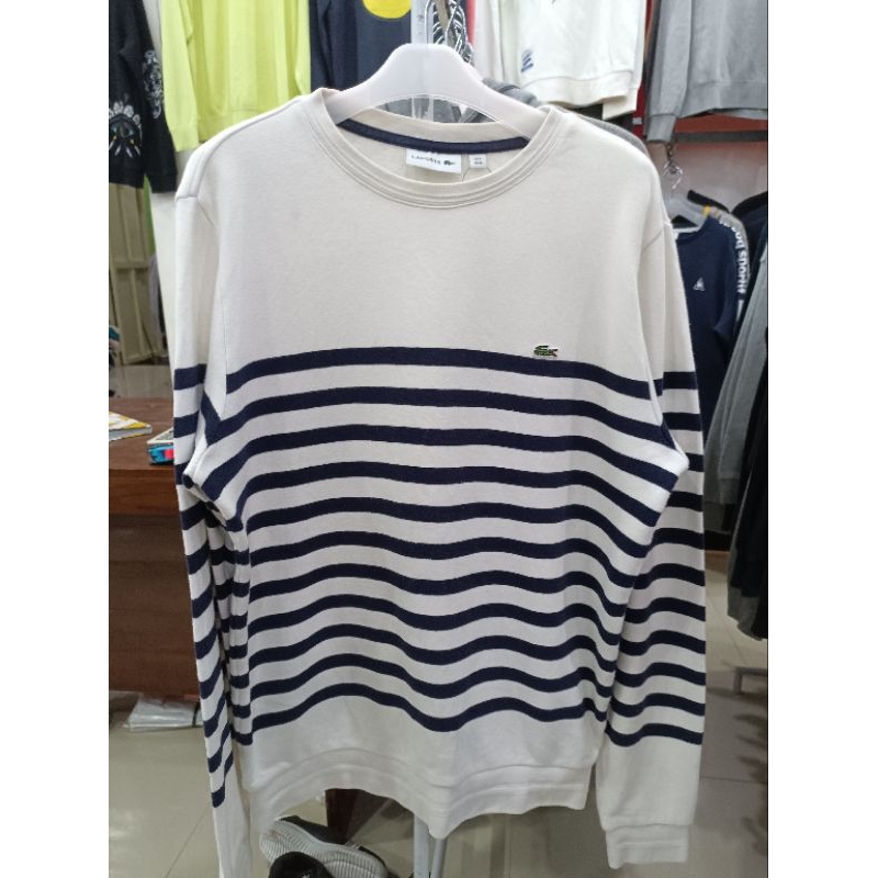 LACOSTE  SALUR CREWNECK LIKE NEW CONDITION ORIGINAL