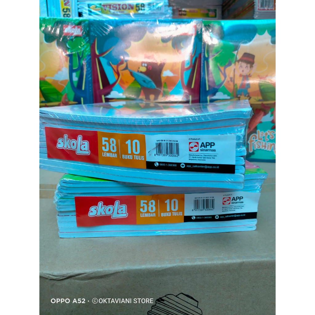 

BUKU TULIS SIDU SKOLA 58 LEMBAR