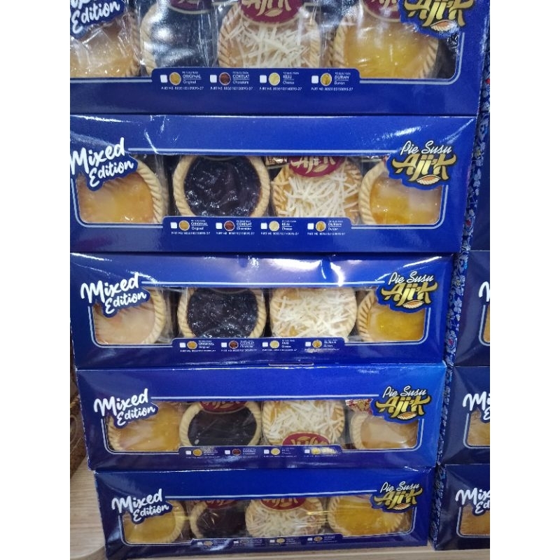 PIE SUSU AJIK MIXED EDITION ISI 20PCS FREEBUBBLEWRAP LIMITED EDITION
