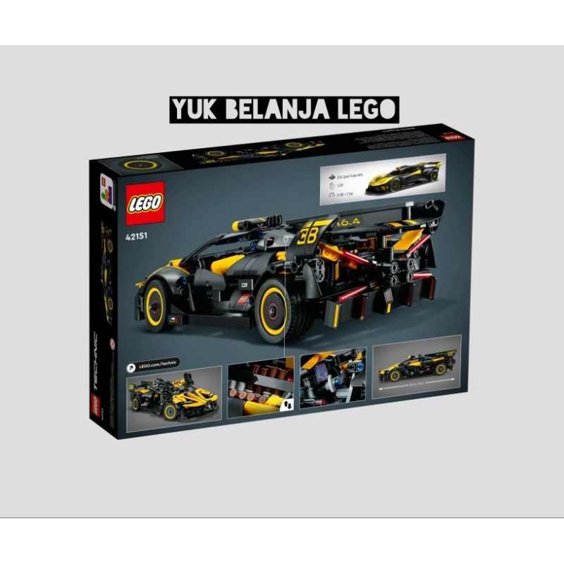 LEGO Technic 42151 Bugatti Bolide (905 pieces)