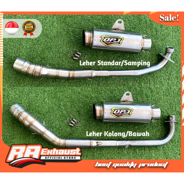 KNALPOT RACING DPJ (FULL SISTEM) PNP JUPITER Z VEGA R VEGA ZR JUPITER Z1 SUPRA LAMA REVO LAMA SUPRA 